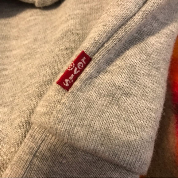 Levi's Crop Crewneck Sweatshirt Women’s Size XXL - Picture 7 of 8